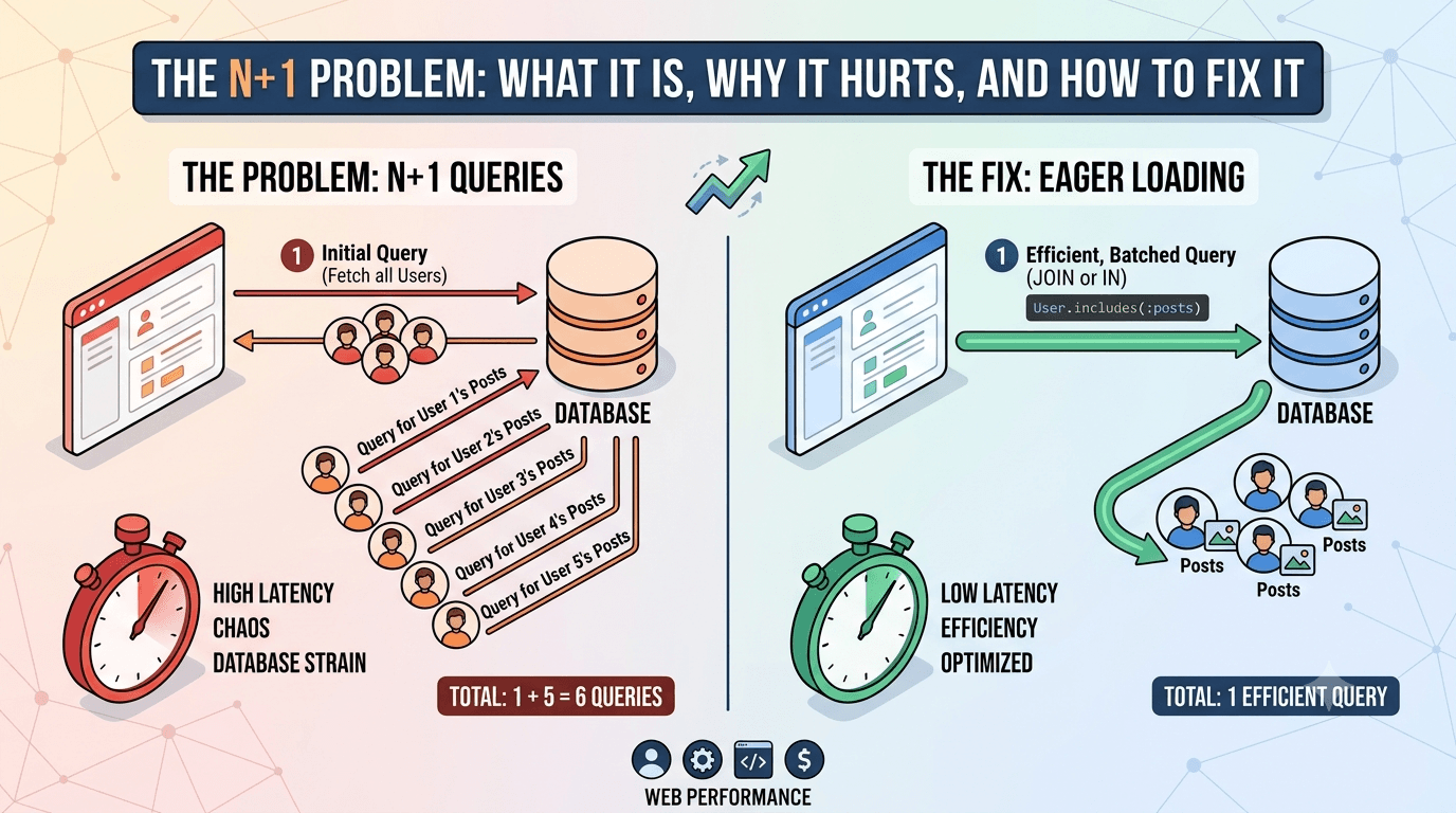 The N+1 Problem: What It Is, Why It Hurts, and How to Fix It